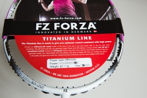 FZ FORZA Ti 11.000 Badminton Racquets